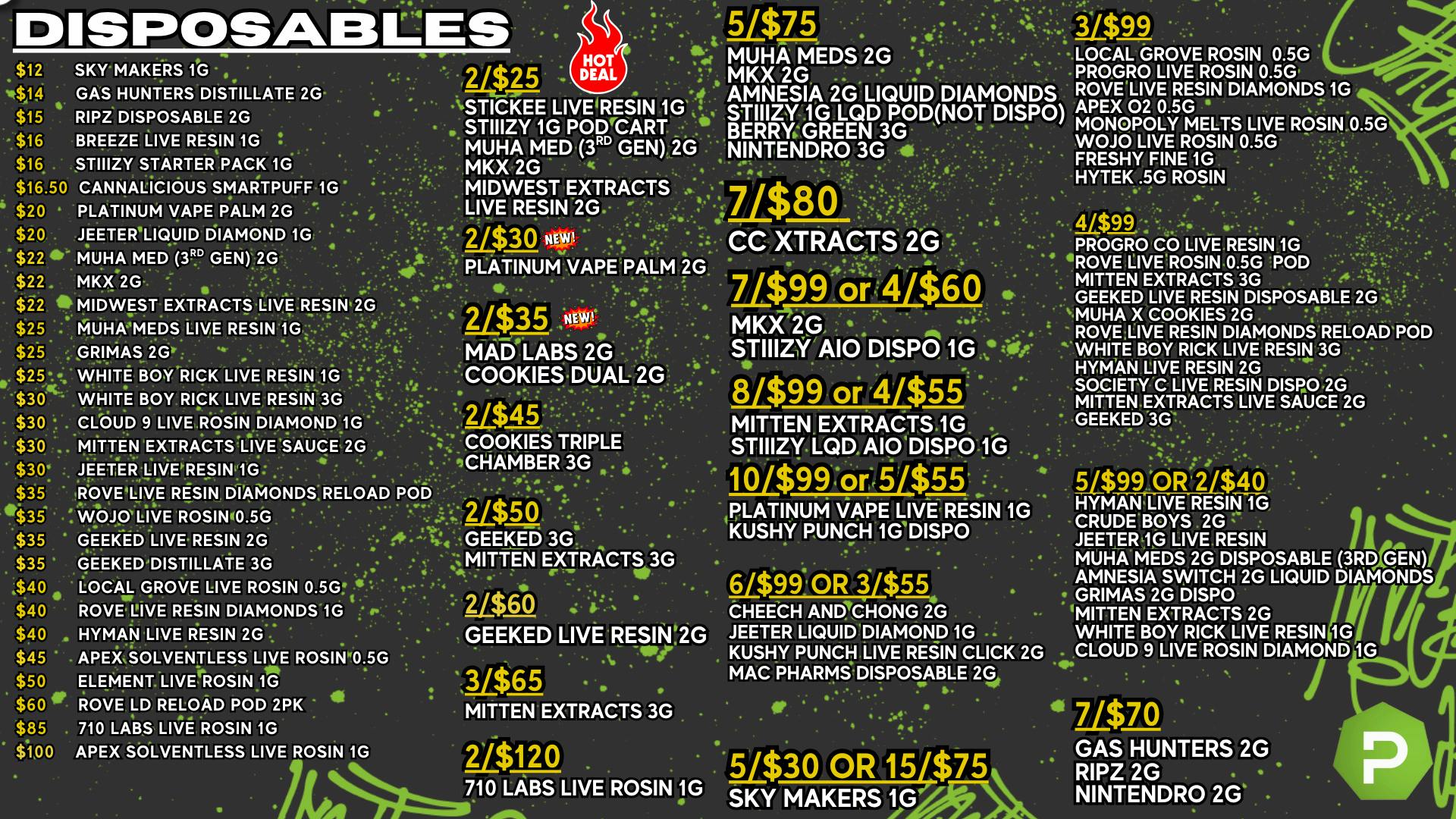 PUFF New Buffalo - RECREATION 21+ -NOW OPEN! LOWEST DISPOSABLE DEALS IN MICHIGAN!!!