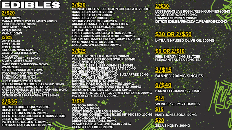 PUFF New Buffalo - RECREATION 21+ -NOW OPEN! EDIBLE DEALS!! MORE THAN JUST GUMMIES