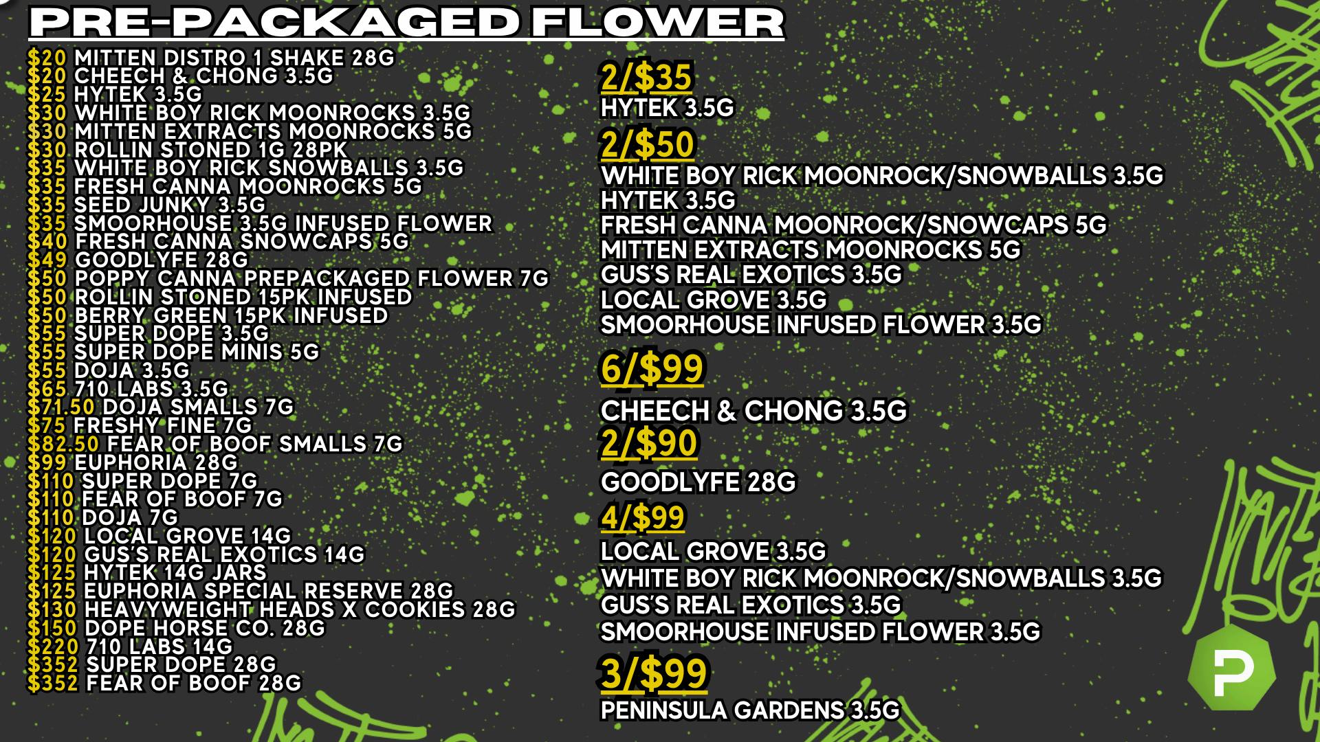 PUFF New Buffalo - RECREATION 21+ -NOW OPEN! !PREPACK DEALS!