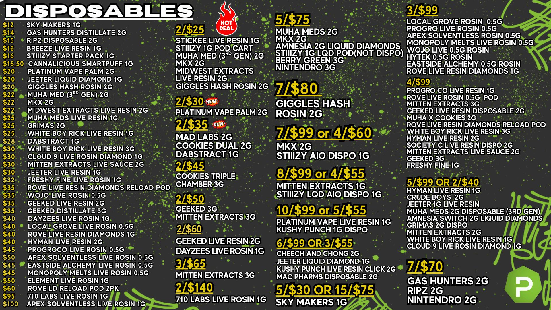 PUFF New Buffalo - RECREATION 21+ -NOW OPEN! LOWEST DISPOSABLE DEALS IN MICHIGAN!!!