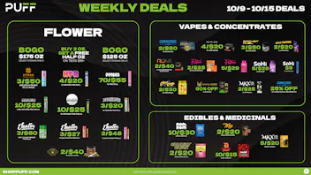 PUFF Bay City - RECREATIONAL 21+ !WEEKLY DEALS!