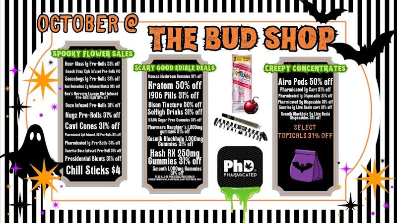 The Bud Shop 20% OFF FOR OUT OF STATE PATIENTS!