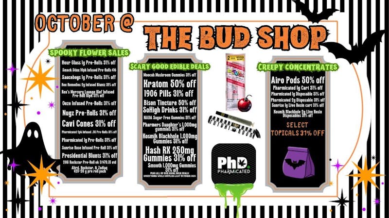 The Bud Shop 1G DISPOSABLE VAPES STARTING AT $6.90!