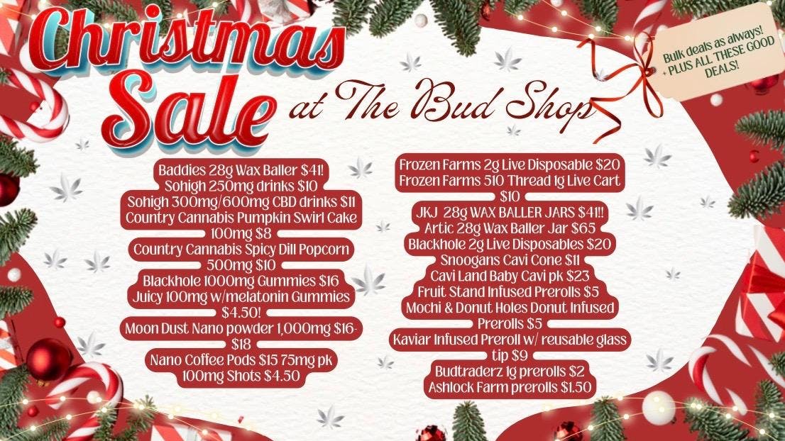 The Bud Shop DAILY GRIND FLOWER OUNCES $30-$33 OTD