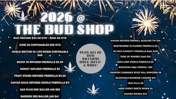 The Bud Shop $10 OZ SHAKE IS BACK!