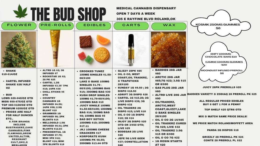 The Bud Shop NEW OIL & CO. 28G BALLERS $48!