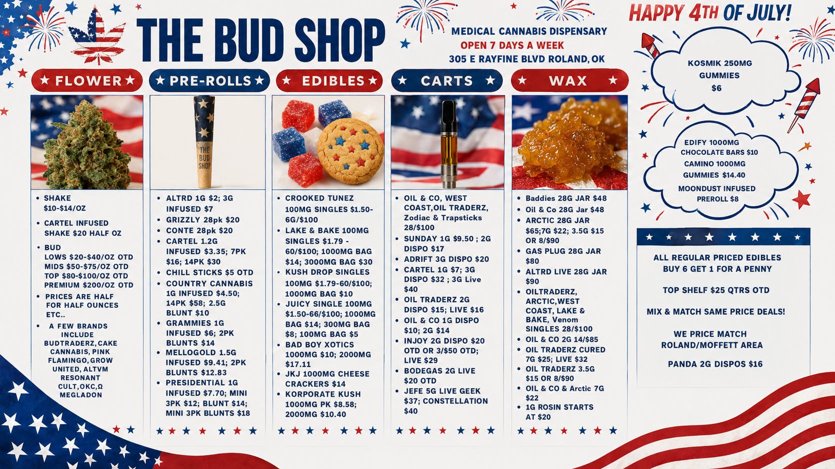 The Bud Shop HASH ROSIN STARTING AT $16/G!!🔥