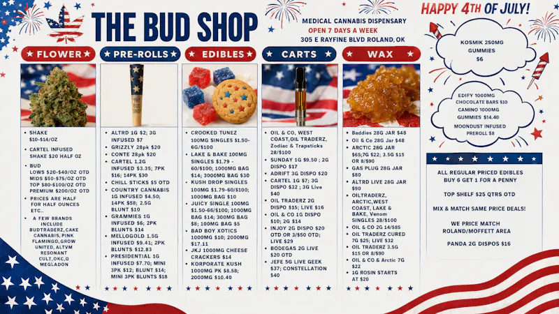 The Bud Shop HASH ROSIN STARTING AT $16/G!!🔥