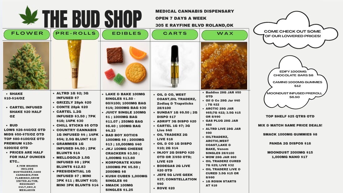 The Bud Shop 🔥5,000MG CHOCOLATE BARS $20🔥