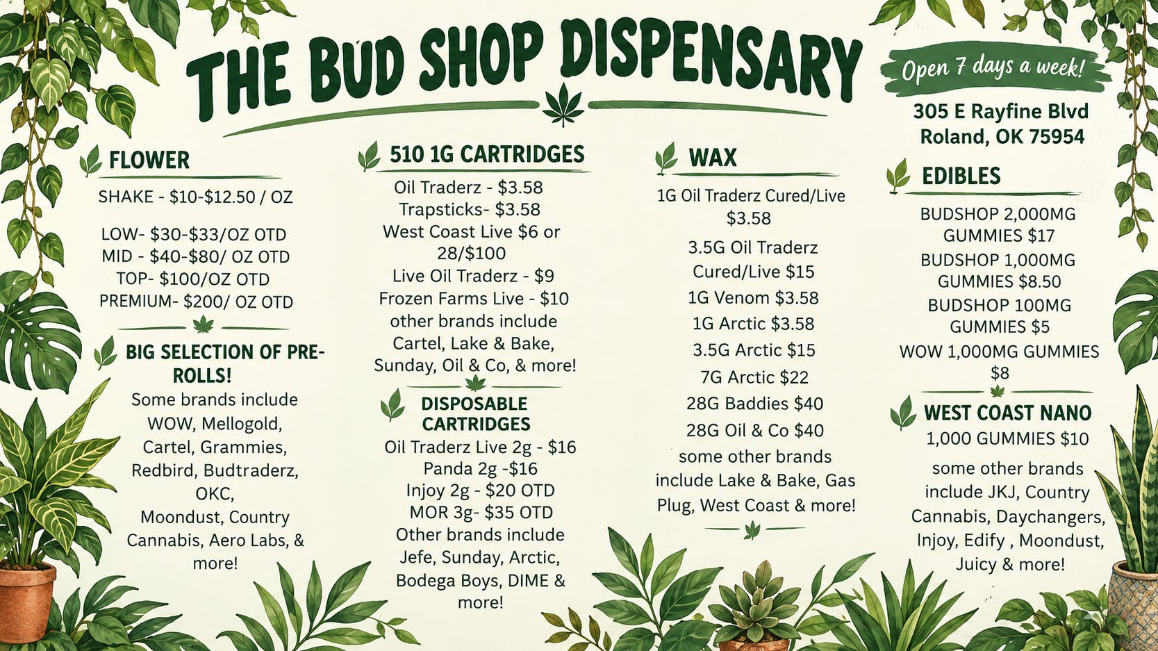 The Bud Shop FRESH BATCH OF INJOYS JUST DROPPED!👏