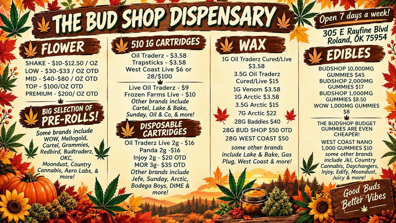The Bud Shop BUDSHOP 10,000MG GUMMIES $45!👏