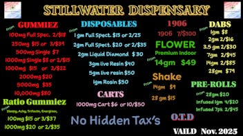Stillwater Dispensary BEST FLOWER IN TOWN