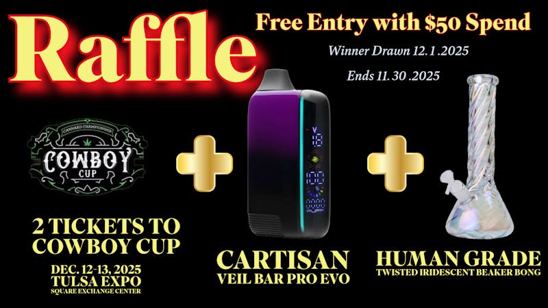 Stillwater Dispensary RAFFLE ALERT 🚨 Stillwater Dispensary