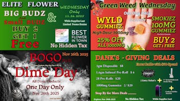 Stillwater Dispensary 🔥🔥🔥🔥🔥🔥 WEED WEDNESDAY 🔥🔥🔥🔥🔥🔥