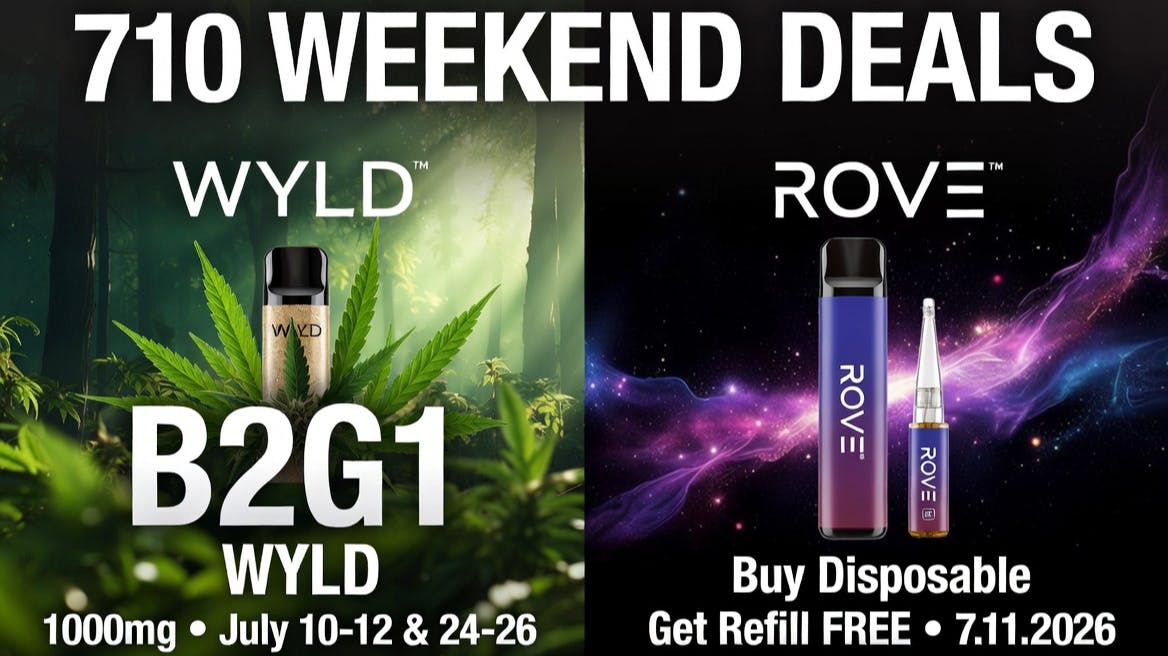 Stillwater Dispensary 🔥 Make July WYLD & ROVE at Stillwater Dispensary