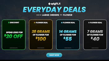 Uplyft LA Everyday Deals!!! Save $20 TODAY only!