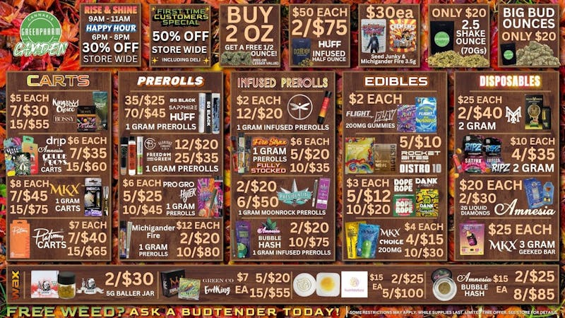 Green Pharm - Camden - NOW OPEN! NOW OPEN!! - 50% OFF STOREWIDE FTC