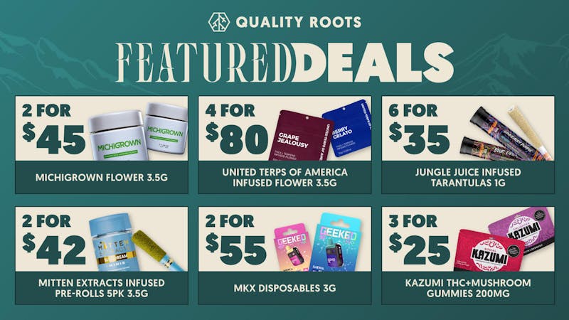 Quality Roots Monroe Qualidays Deals