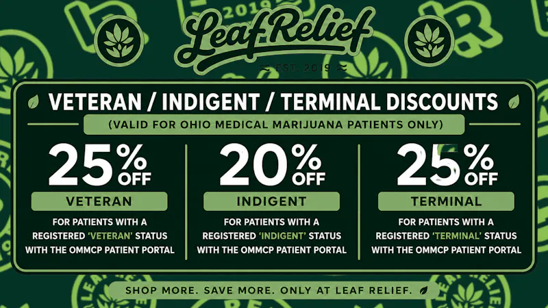Leaf Relief - Youngstown Veteran/Indigent/Terminal Discounts