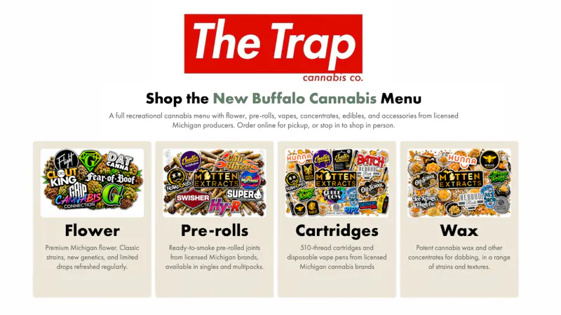 The Trap Cannabis Co The Trap Cannabis - Now Open