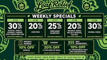 Leaf Relief - Reynoldsburg 20%-30% OFF YOUR FAVORITE BRANDS -WEEKLY DEALS!