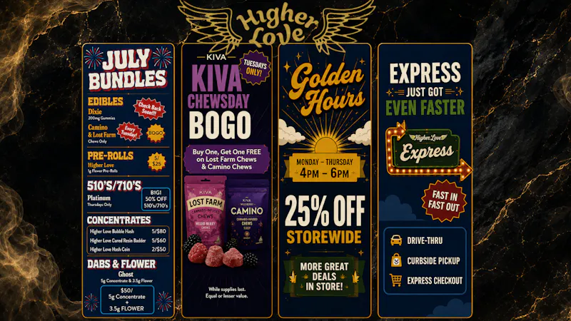 Higher Love - Marquette Higher Love - Biggest Discounts All Month!