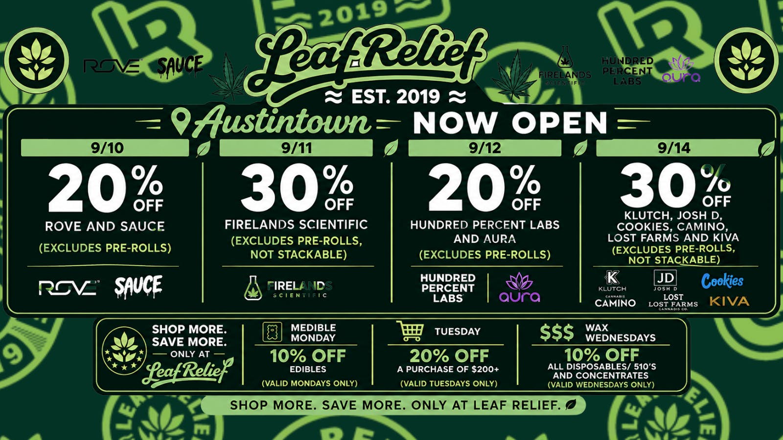 Leaf Relief - Austintown - NOW OPEN Leaf Relief Austintown - NOW OPEN!