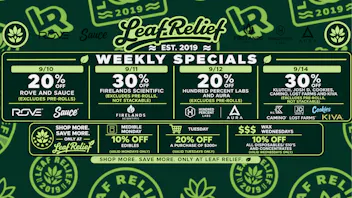 Leaf Relief - Reynoldsburg 20% OFF ROVE AND SAUCE - SEPTEMBER DEALS