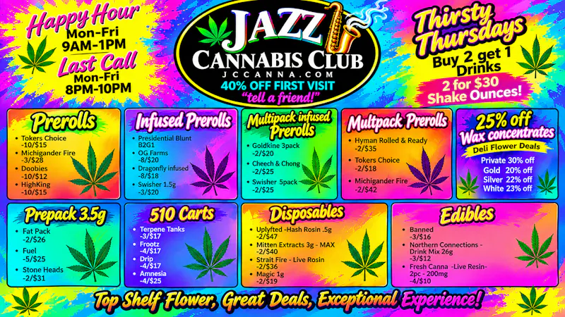 The Jazz Club - Lapeer 30% OFF TODAY ONLY
