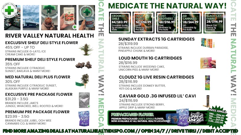 River Valley Natural Health NATURAL HEALTH FRESH DROPS WITH OTD PRICING!💥