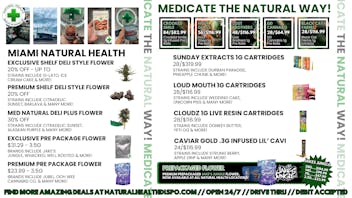 Miami Natural Health - Open 24 Hours NATURAL HEALTH FRESH DROPS WITH OTD PRICING!💥