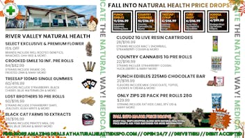 River Valley Natural Health FALL INTO NATURAL HEALTH MAJOR PRICE DROPS!💨