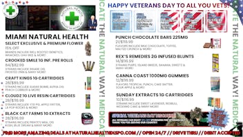 Miami Natural Health - Open 24 Hours HAPPY VETERANS DAY FROM NATURAL HEALTH!!❤