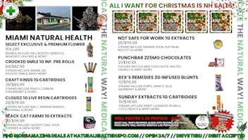 Miami Natural Health - Open 24 Hours YOUR ONE STOP CHRISTMAS SHOP AT NATTY HEALTH!🎅