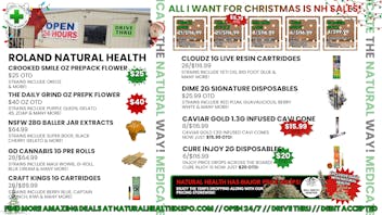 Roland Natural Health (Drive Thru 24/7) ALL I WANT FOR CHRISTMAS IS NATURAL HEALTH SALES🎅