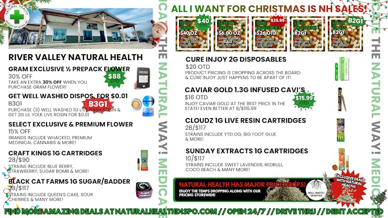 River Valley Natural Health YOUR ONE STOP CHRISTMAS SHOP AT NATTY HEALTH!🎅