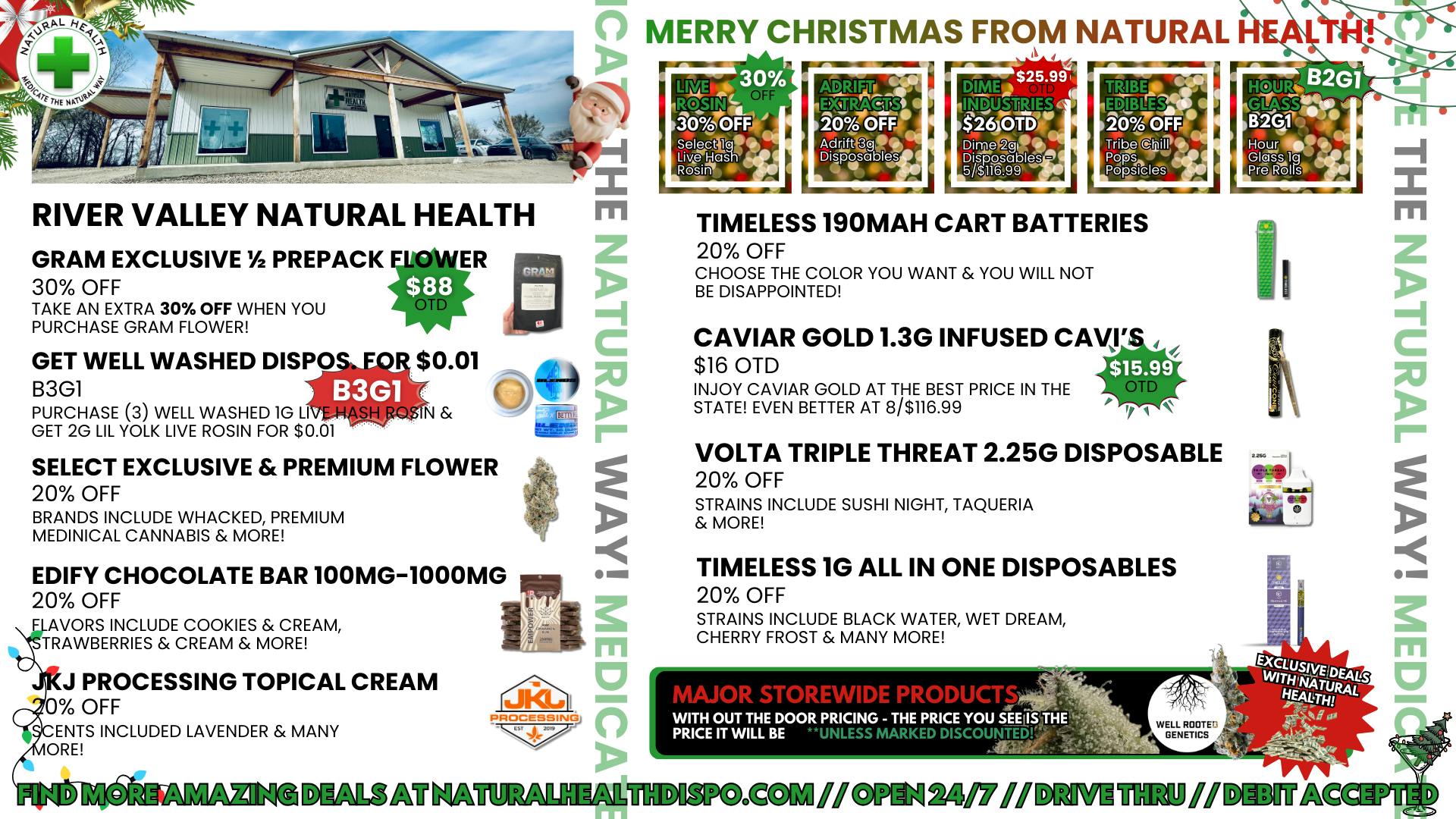 River Valley Natural Health MERRY CHRISTMAS FROM NATURAL HEALTH!🎅