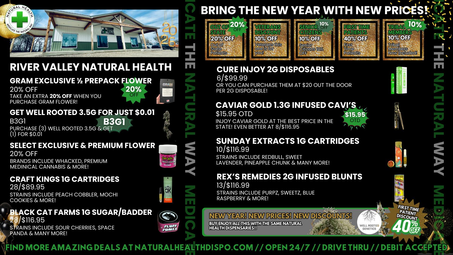 River Valley Natural Health NEW YEARS WITH NEW PRICE DROPS AT NATURAL HEALTH💥