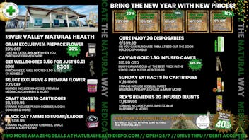 River Valley Natural Health NEW YEARS WITH NEW PRICE DROPS AT NATURAL HEALTH💥
