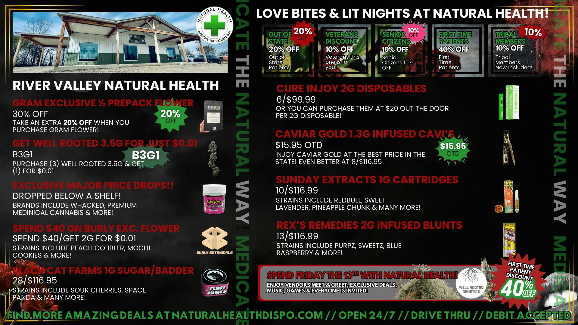 River Valley Natural Health LOVE BITES & LIT NIGHTS WITH NATURAL HEALTH!❤