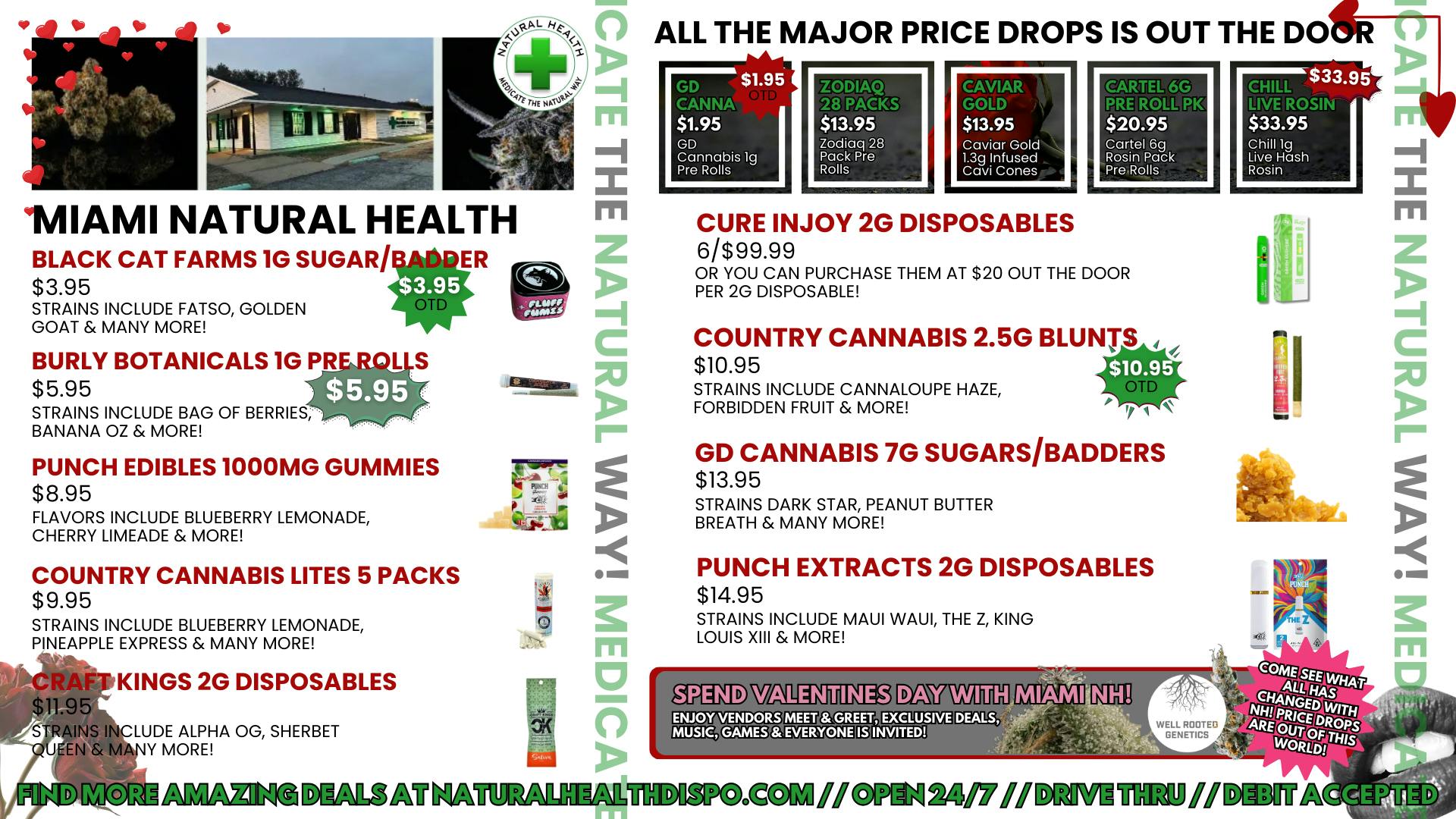 Miami Natural Health - Open 24 Hours LOVE BITES & LITS NIGHTS AT NATURAL HEALTH!💥
