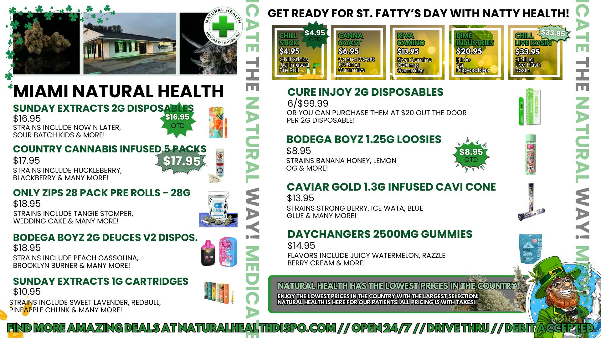 Miami Natural Health - Open 24 Hours NATURAL HEALTH NEW EVERYDAY PRICES!!🔥