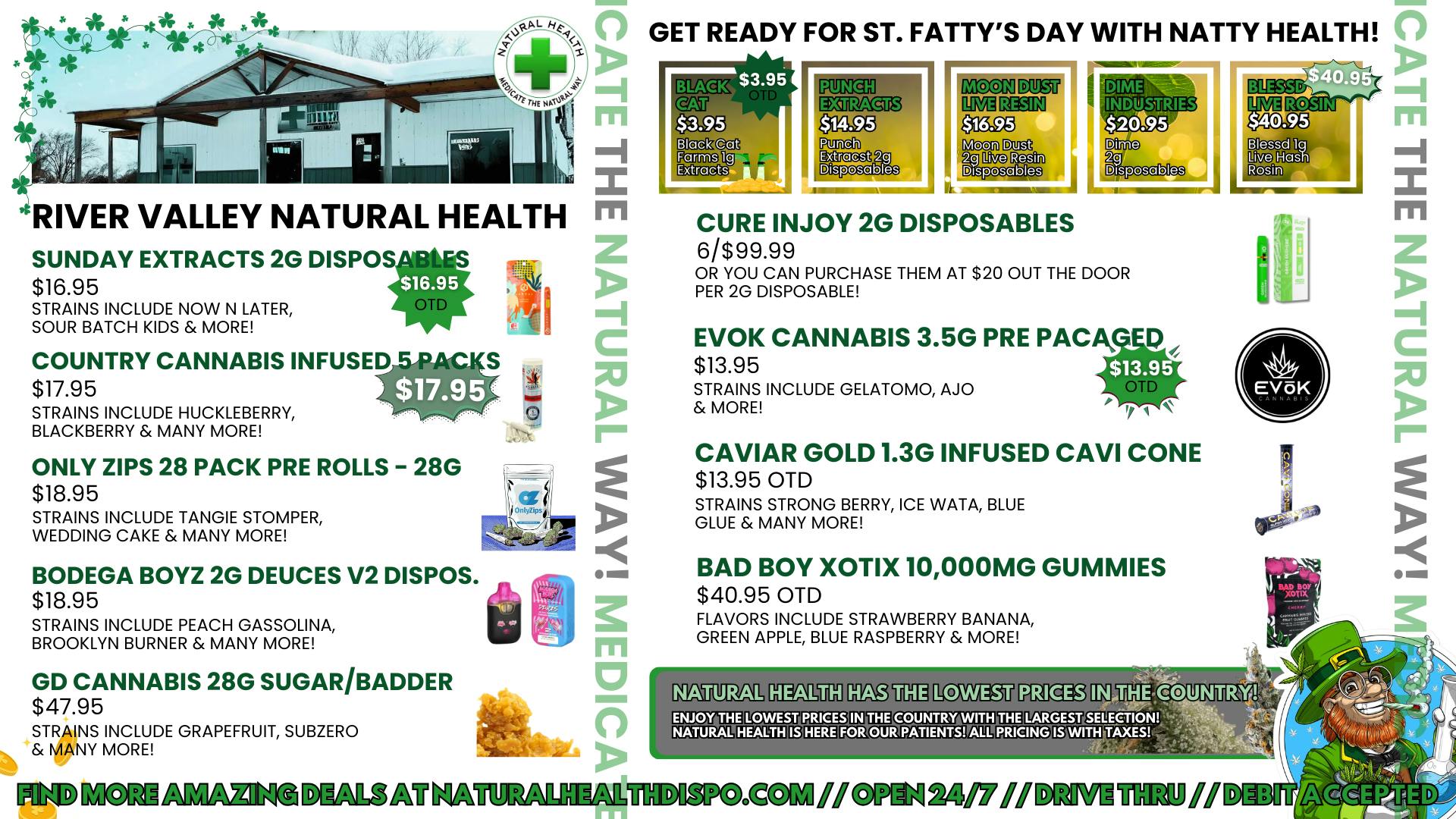 River Valley Natural Health NATURAL HEALTH NEW EVERYDAY PRICES!!🔥