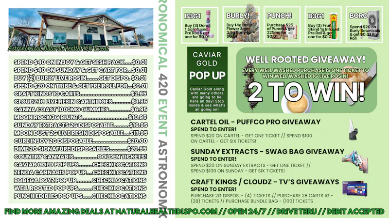 River Valley Natural Health NATURAL HEALTH 420 STOREWIDE BLOWOUT SALES!💥