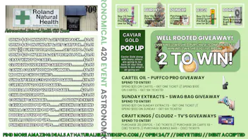 Roland Natural Health (Drive Thru 24/7) NATURAL HEALTH 420 STOREWIDE BLOWOUT SALES!💥