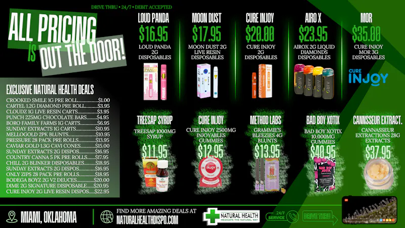 Miami Natural Health - Open 24 Hours NATURAL HEALTH NEW EVERYDAY PRICES!!🔥