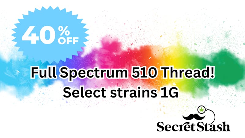 Shannon's Best Buds 40% off Full Spec 510 Carts!