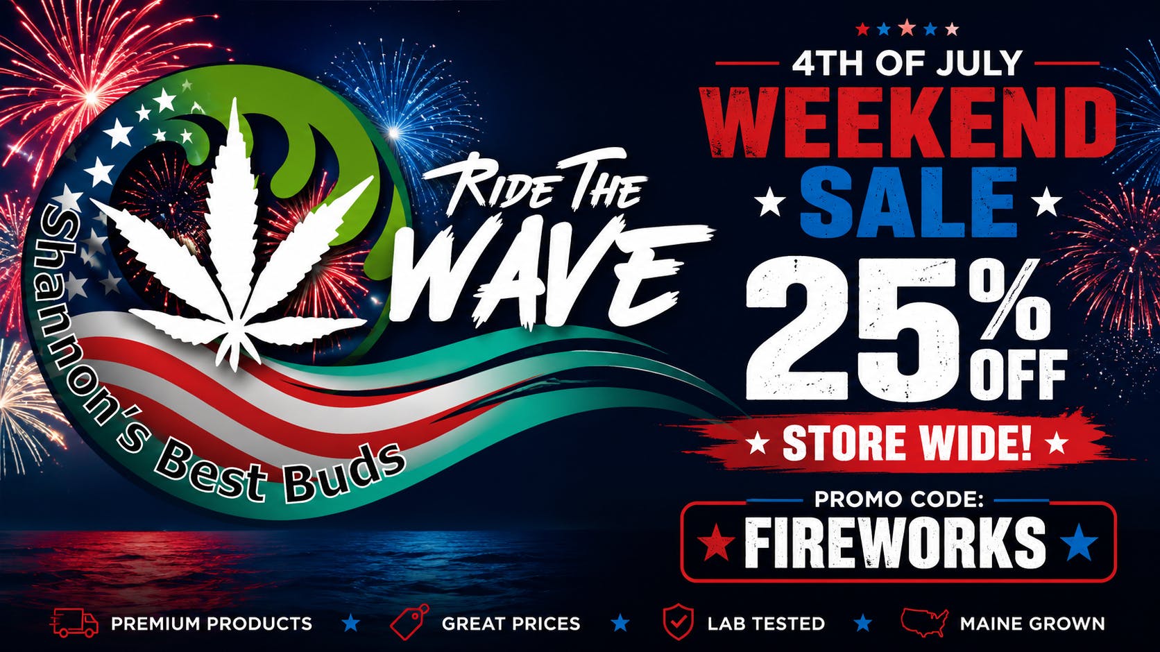 Shannon's Best Buds 25% OFF PROMO CODE STORE WIDE - 4TH OF JULY SALE