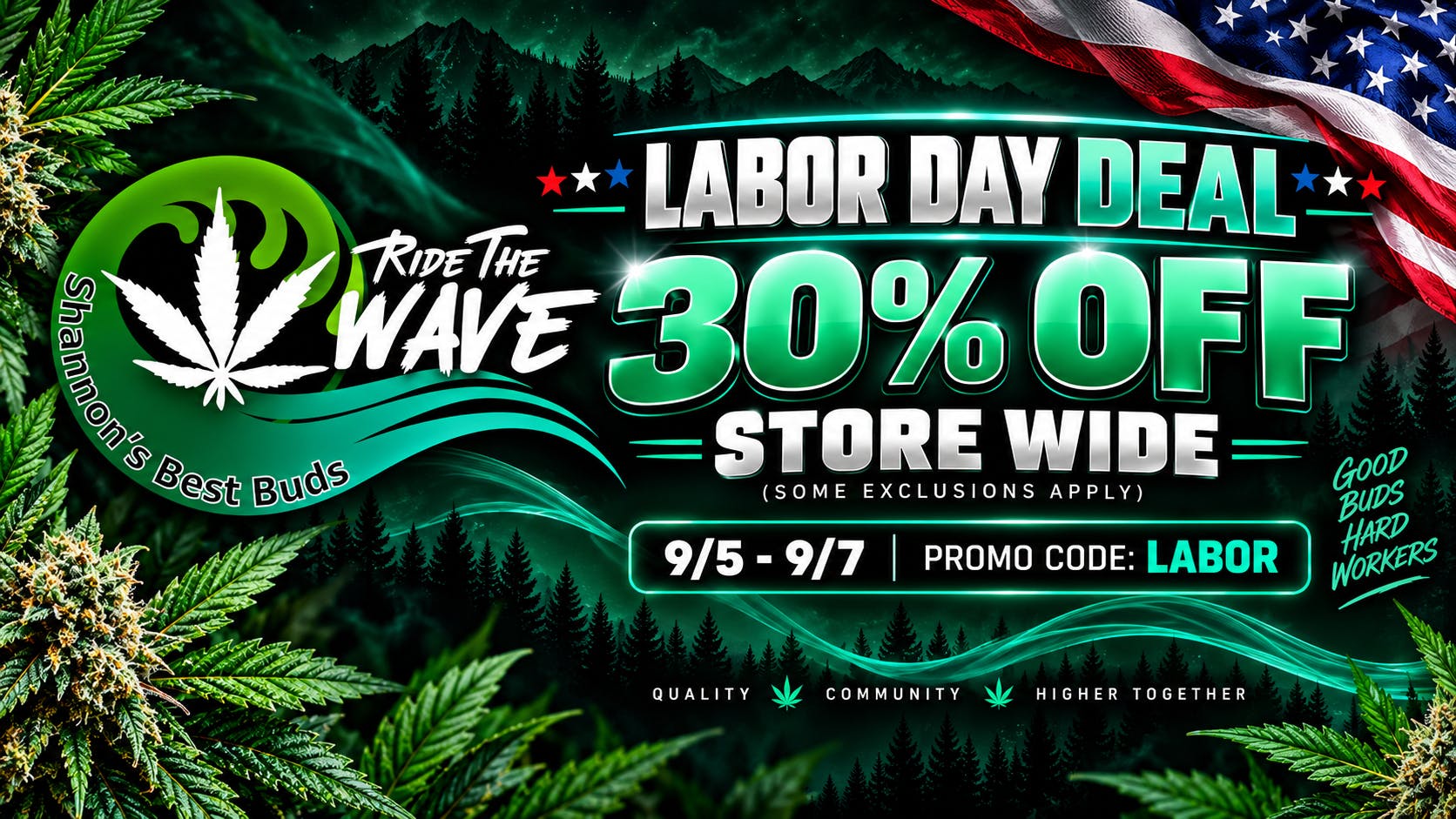 Shannon's Best Buds LABOR DAY WEEKEND SALE - 30% OFF STORE WIDE