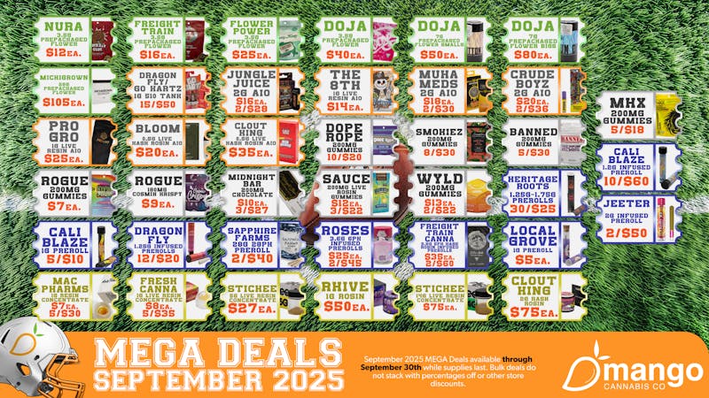 Mango Cannabis - Lansing 🥭 MANGO MEGA Deals